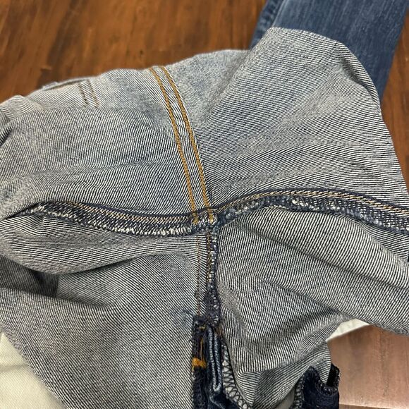 AGOLDE Sophie Jeans Kansas City High Rise Skinny Distressed Ripped - Picture 8 of 14